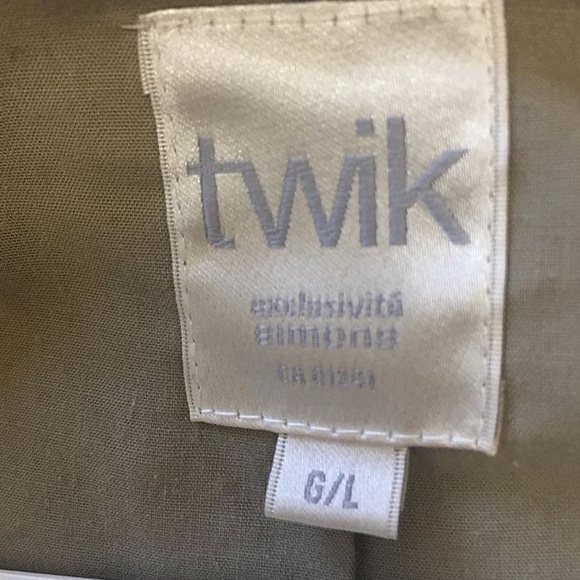 SIMON - Beige Jacket with leather sleeves - Picture 4 of 5